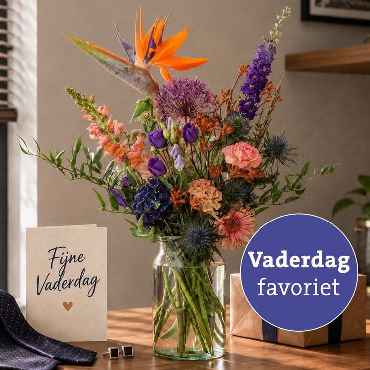 Vaderdag bloemen hover